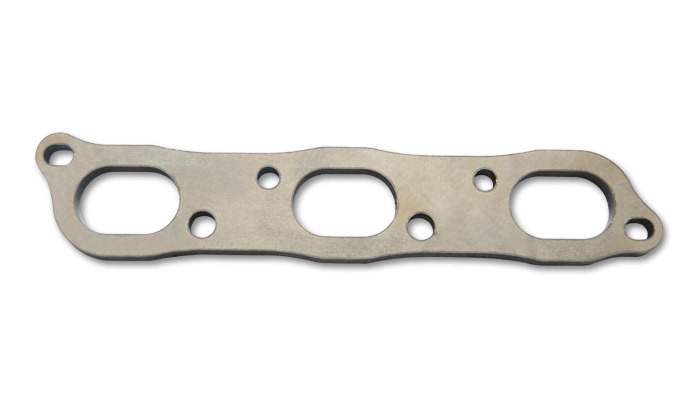 Header Flange, 1/2 in. thick, fits Nissan VR38DETT 6 cyl. Motor, Steel, Pair