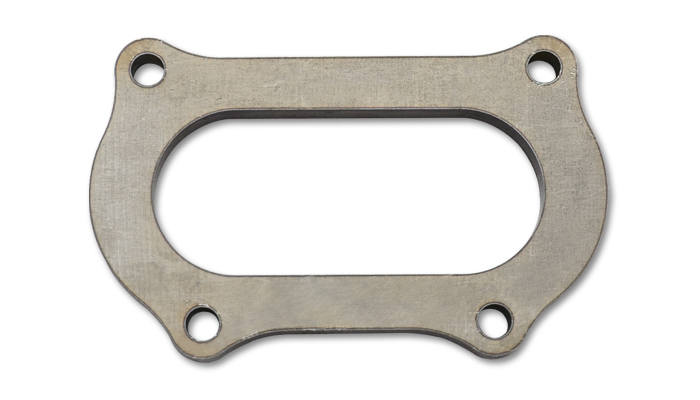 Header Flange, 1/2 in. thick, fits Honda K24Z7 4 cyl. Motor in 2012-2015 Honda Civic Si, Steel, Each
