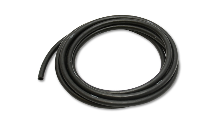 Hose, Push-On, Rubber, Black, -10AN, 0.625in. Hose ID, 20 Foot length, each