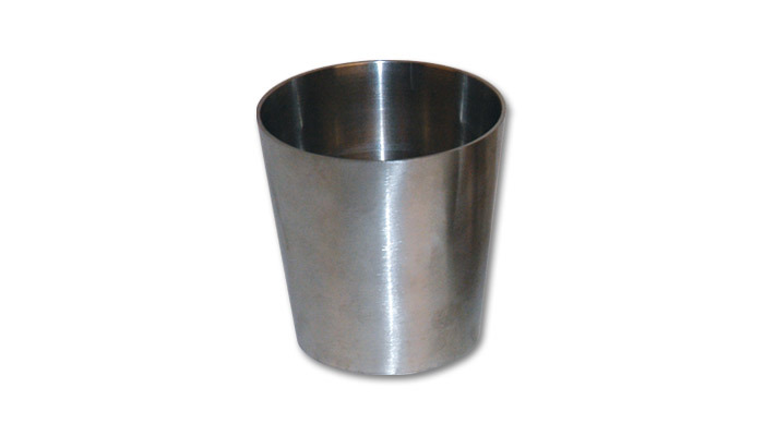 1.5' x 2' Concentric (Straight) Reducer; 2' Long - 304 Stainless Steel