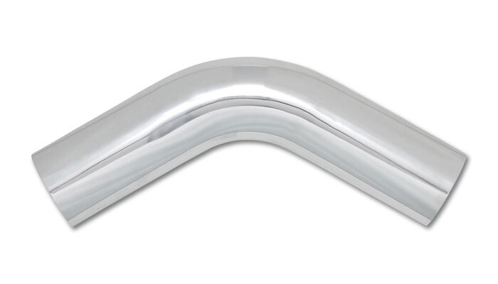 2' O.D. Aluminum 60 Degree Bend - Polished