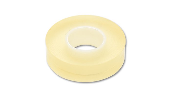 Adhesive Tape, for clean cut of Nylon Braided Hose only, 16.5 Ft. Roll, Clear, each
