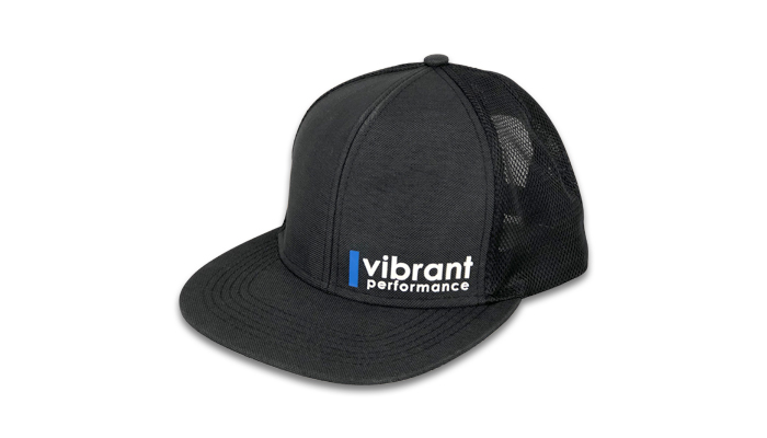 Baseball Cap, Snapback style, Vibrant Performance logo, Black