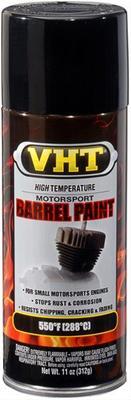 Paint Barrel Motorcycle Enamel Gloss Black 311.84 g. Aerosol Spray Can Each