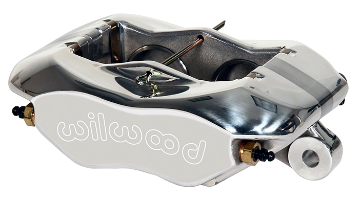 Brake Caliper Dynalite Aluminium Polished 4-Piston Universal Each