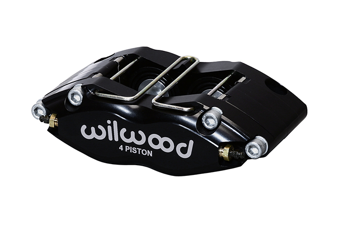 Brake Caliper Forged DynaPro Radial Mount Aluminium Black 4-Piston Each