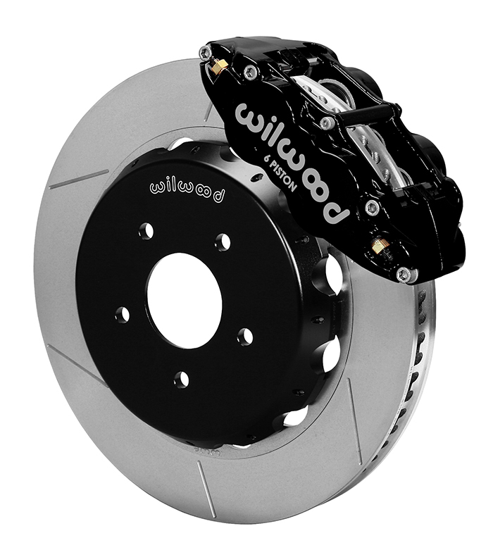Brake Kit 6-Piston Calipers Slotted Rotors 14 in. Rotor Diameter Pontiac Kit