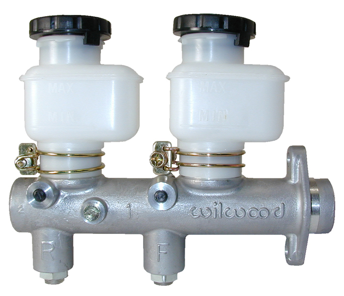 Master Cylinder, Tandem Remote, Aluminum/Plastic, 1.00" Bore, Natural, Each