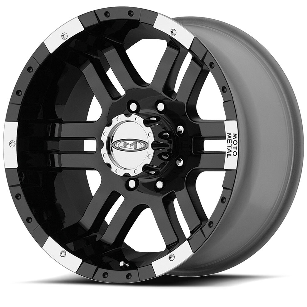 Wheel,MO951 17X9 6X135 G-BLK/MCH -12MM,PAINTED MACHINED