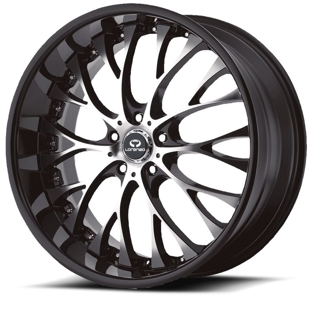 Wheel,WL027 19X8 5X112 G-BLK/MCH +40MM,PAINTED MACHINED