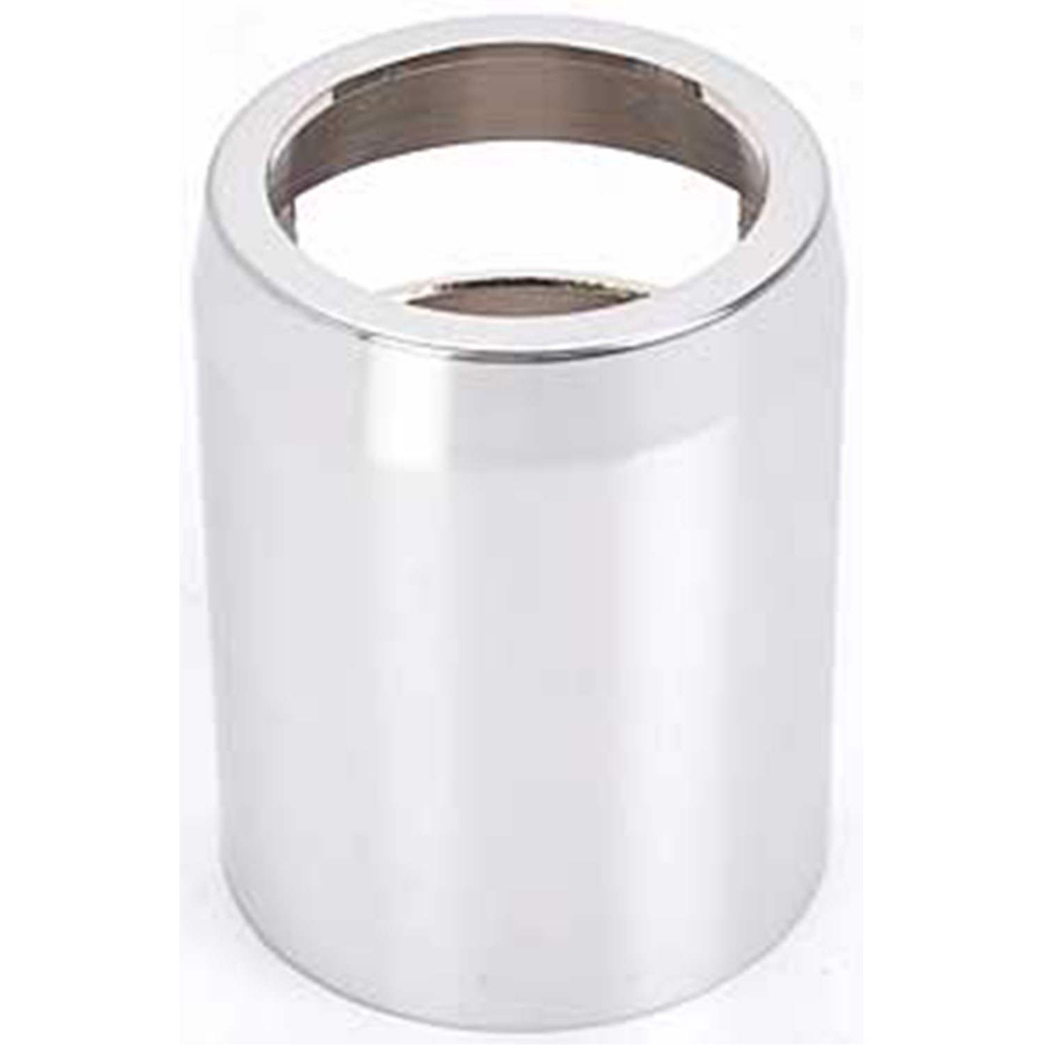 Radiator Hose End Cap Chome 1 3/4"