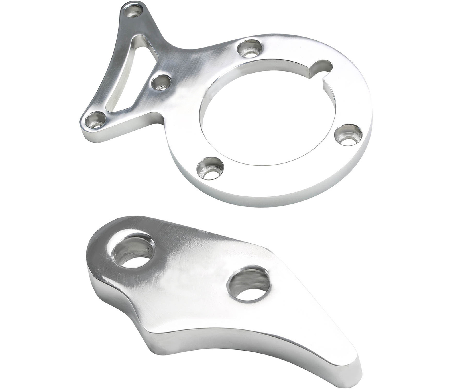 Polished Alum Alternator Bracket Set