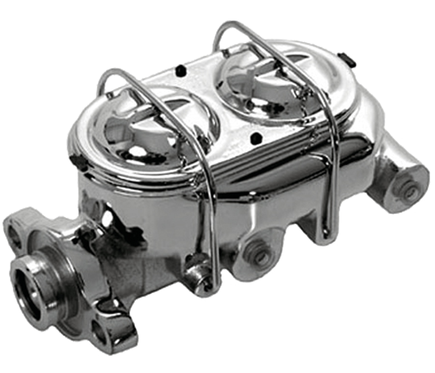 Holden Chev Cast Iron Master Cylinder Cast Iron Body, Zinc Steel Cap, 1' Bore, 9/16'