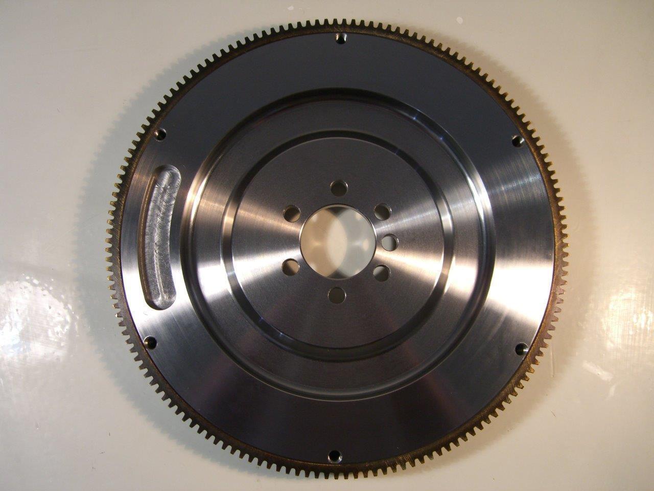 Steel Flywheel, Chevrolet V8, Small Block, 153T, Standard Weight, Vortec