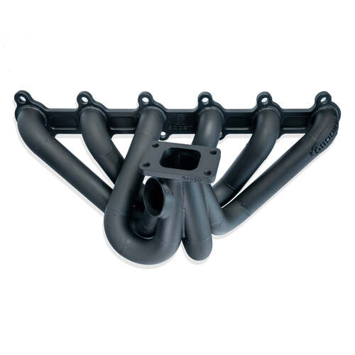 6Boost Exhaust Manifold, Ford EA-AU (SOHC) inc. (X Series), V-band(Garrett G25/30/35)/Nil to suit IWG