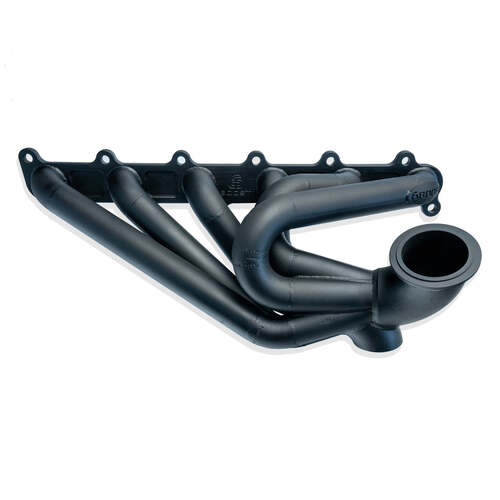 6Boost Exhaust Manifold, Ford (SOHC) X Series, Forward Position Pro Mod V-band(Precision PT76-85)/50 "FPPM"Single 50mm Wastegate Port "Sportsman" 3.8