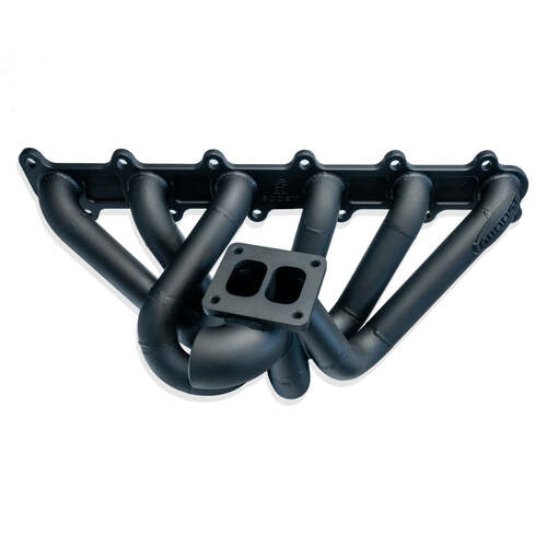 6Boost Exhaust Manifold, Ford Barra BA-FG + (X Series), T3/50 'Divided Entry' Single 50mm Wastegate Port