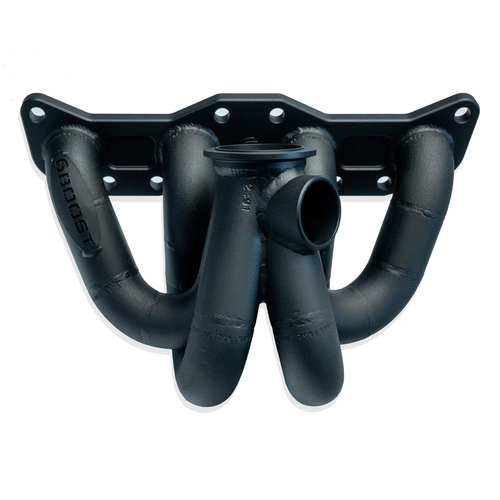 6Boost Exhaust Manifold, for Nissan CA18DET, Low Mount T25/Nil 'Open Entry'