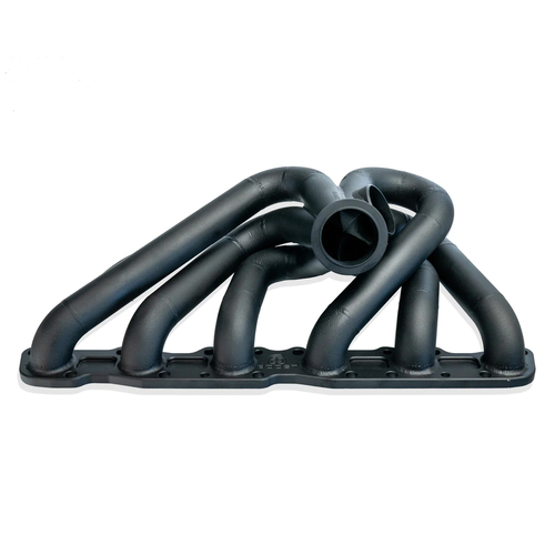 6Boost Exhaust Manifold, for Nissan RB20/25DET, Low Mount V-band(Garrett G25/30/35)/Nil to suit IWG