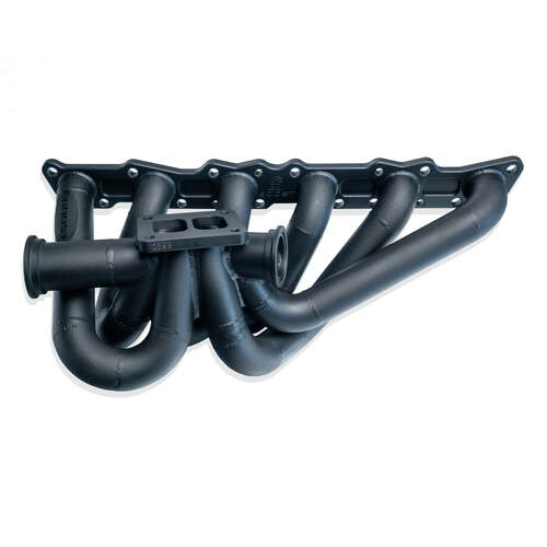 6Boost Exhaust Manifold, for Nissan RB26DET, T3/2x40 'Divided Entry' Twin 40mm Wastegate Ports