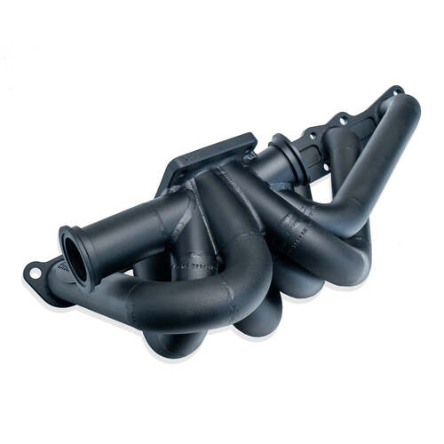 6Boost Exhaust Manifold, for Nissan RB25/30DET (DOHC), T4/2x40 'Divided Entry' Twin 40mm Wastegate Ports "Non Sportsman Mid Frame ie PT6766-7675