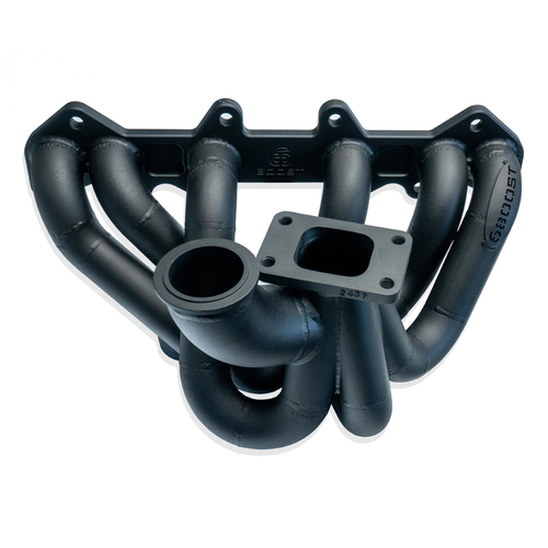 6Boost Exhaust Manifold, Toyota 1JZ GTE VVTI, T3/50 'Open Entry' Single 50mm Wastegate Port