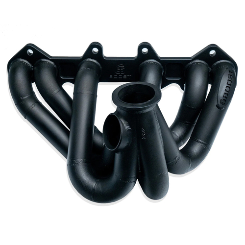 6Boost Exhaust Manifold, Toyota 1JZ GTE VVTI, V-band(Garret G25/30/35) to suit IWG