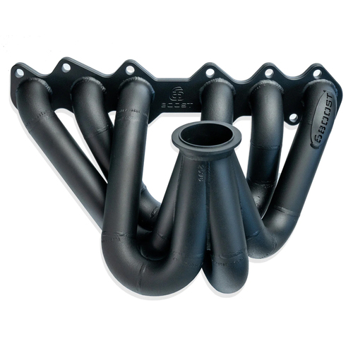 6Boost Exhaust Manifold, Toyota 2JZ GTE, V-band(Garrett G25/30/35) to suit IWG