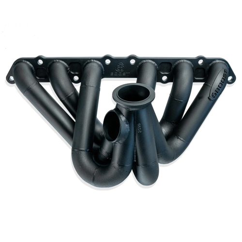 6Boost Exhaust Manifold, Toyota 2JZ ZGE Non VVTI, V-band(Garrett G25/30/35) to suit IWG