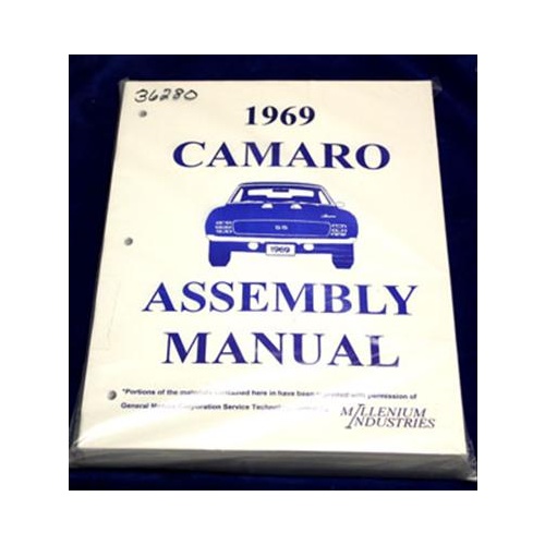 American Autowire Factory Assembly Manual, For Chevrolet, Camaro, 1969-1969
