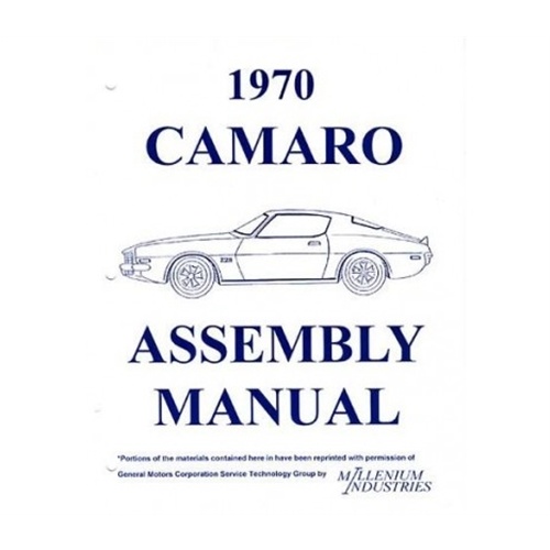 American Autowire Factory Assembly Manual, For Chevrolet, Camaro, 1970-1970
