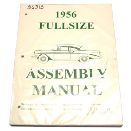 American Autowire Factory Assembly Manual, For Chevrolet, Passenger, 1956-1956
