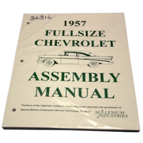 American Autowire Factory Assembly Manual, For Chevrolet, Passenger, 1957-1957