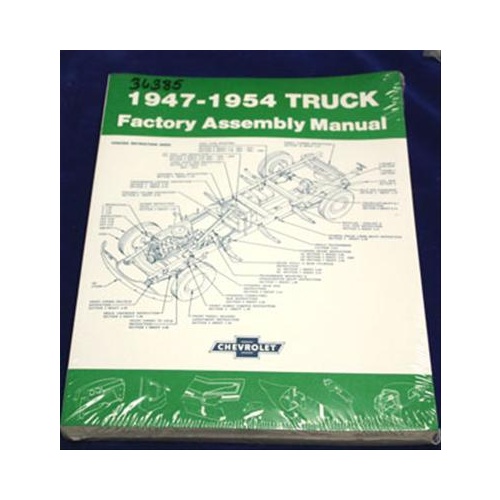 American Autowire Factory Assembly Manual, For Chevrolet, Truck, 1947-1954