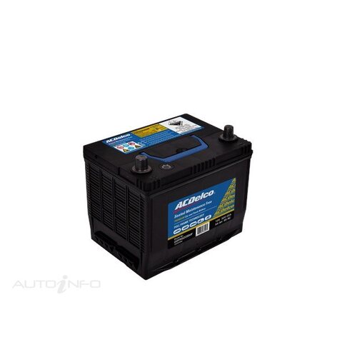 AC Delco Battery, 520 CCA, 54 Ah, 95 RC (Min), SAE Terminal, LHP, Each