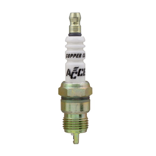 ACCEL Spark Plug, U-Groove, Gasket Seat, 14mm Thread, .750 in. Reach, Projected Tip, Non-Resistor, Each