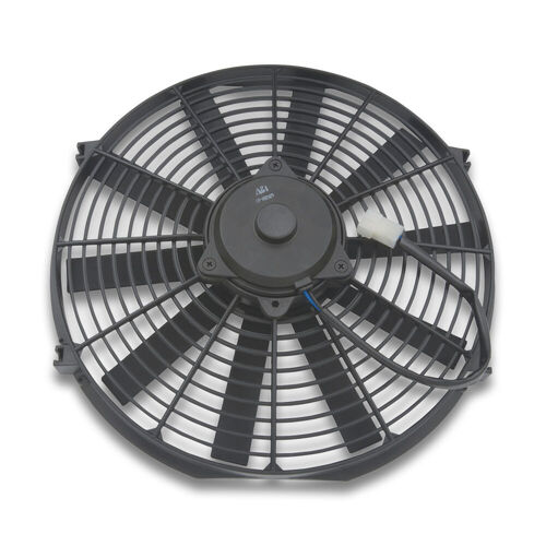 AC Delco, Bowtie High Performance 14" Electric Fan, Straight Blade Style; 1650 CFM; Mounting Kit Included