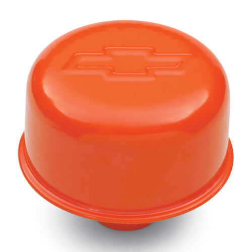 AC Delco, Push-In Air Breather Cap , Chevy Orange; Embossed Bowtie Emblem