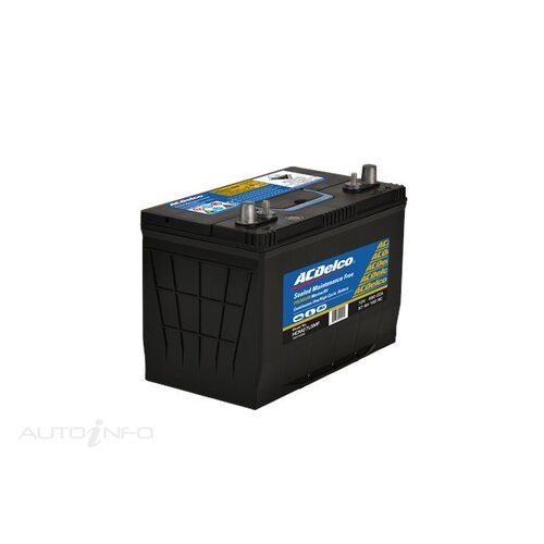 AC Delco Battery, 680 CCA, 97 Ah, 162 RC (Min), SAE/STUD Terminal, RHP, Each