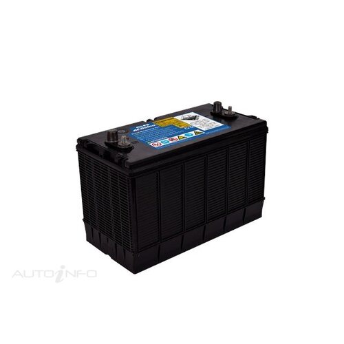 AC Delco Battery, 730 CCA, 110 Ah, 200 RC (Min), SAE/STUD Terminal, LHP, Each