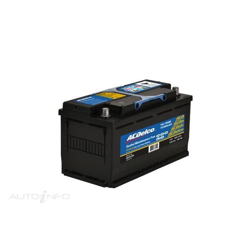 AC Delco Battery, 800 CCA, 100 Ah, 180 RC (Min), SAE Terminal, RHP, Each