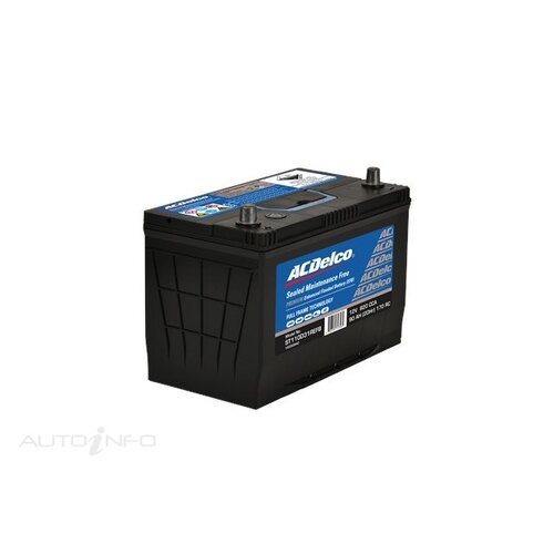 AC Delco Battery, 820 CCA, 90 Ah, 170 RC (Min), SAE Terminal, LHP, Each