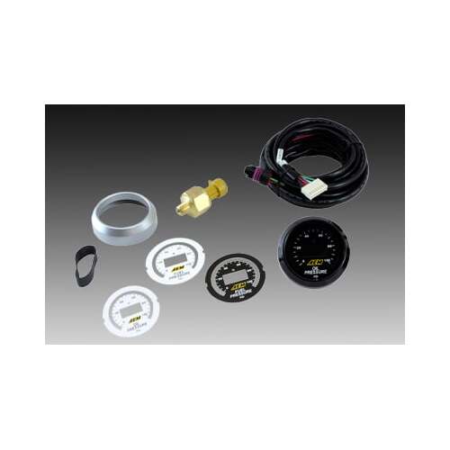 AEM Oil Pressure Gauge, Digital Oil Fuel Pressure Gauge 0-100 PSI