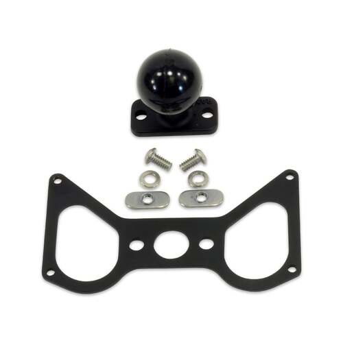 AEM Dash Mount, CD-5 Carbon Mounting Bracket And Ram Ball For Ram Mounts® System