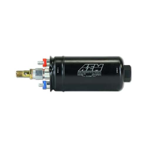 AEM Fuel Pump, M18x1.5 Inlet, M12x1.5 Outlet