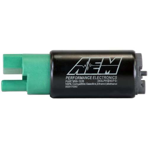 AEM Fuel Pump, 65mm Body, Inline Inlet