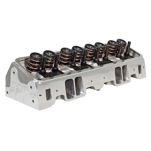 AFR Cylinder Head, 23° SBC 180cc Street Heads, L98 angle plug w/heat riser, 65cc chambers, Assembled, Pair