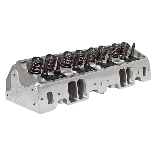 AFR Cylinder Head, 23° SBC 195cc Street Heads, straight plug w/heat riser, 75cc, Assembled, Pair