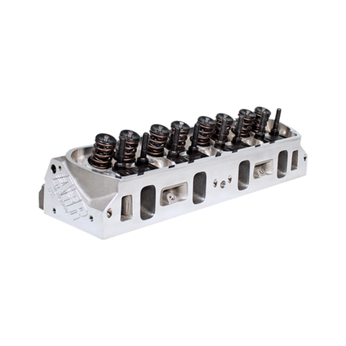 AFR Cylinder Head, 23° SBC 195cc Competition Package Heads w/heat riser, L98 plug, 75cc chambers, No Parts, Pair