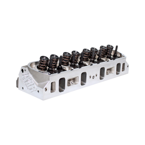 AFR Cylinder Head, 23 SBC 195cc Competition Package Heads w/heat riser, L98 angle plug, 65cc chamber, No Parts, Pair
